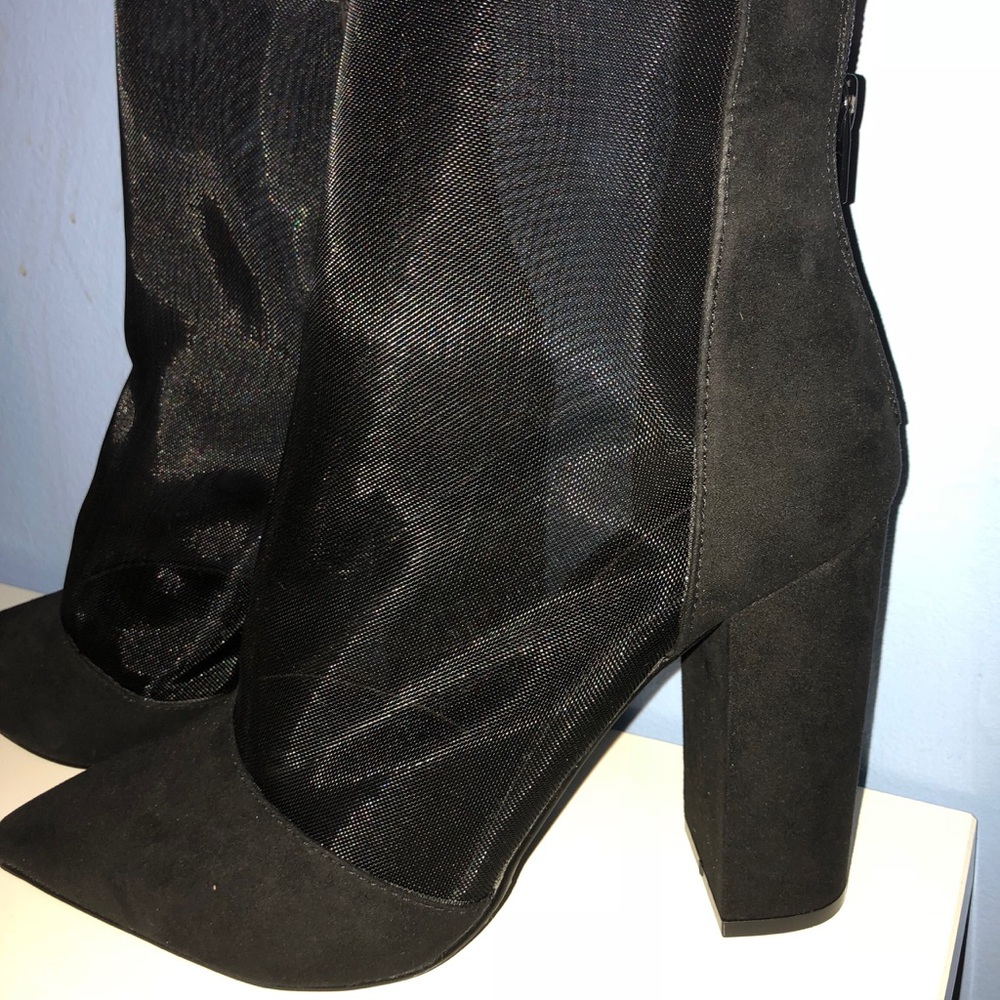 Black booties